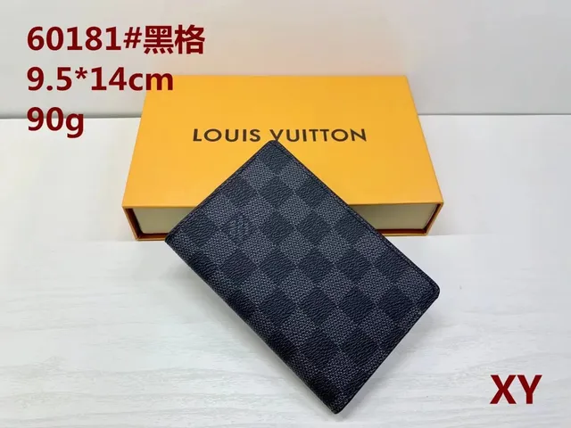 Louis Vuitton Damier Graphite Wallet Black Grid