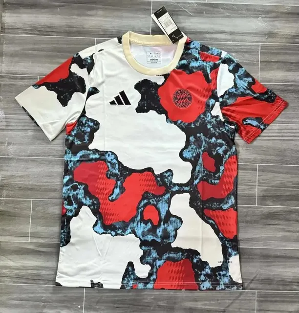 Adidas × Bayern Munich Training Jersey Camouflage Print