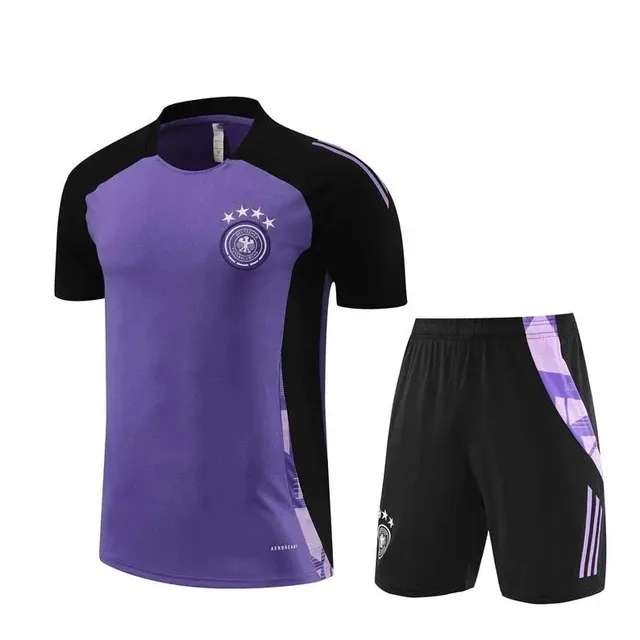 Adidas × Germany National Team Germany Training Kit Purple/Black