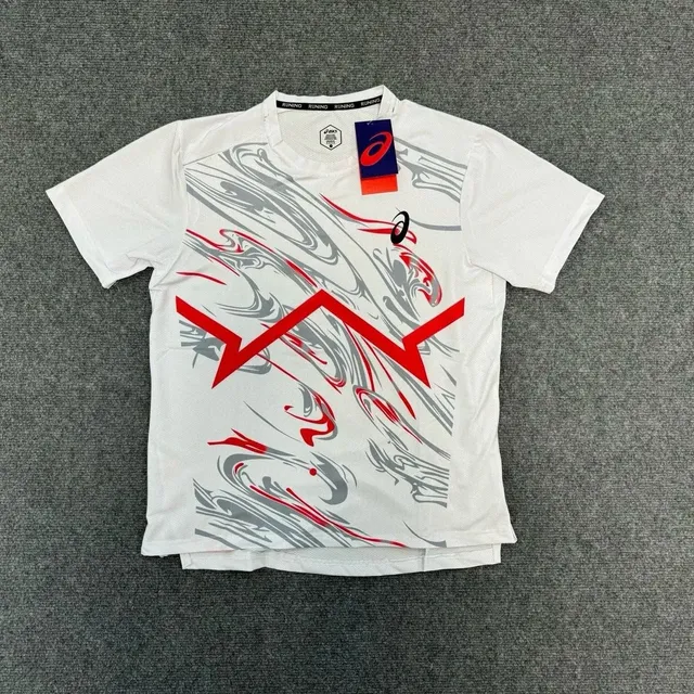 Asics Running Tee Swirl Print