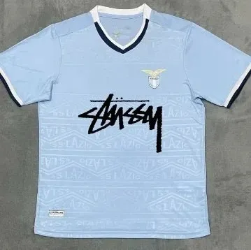 SS Lazio × Stüssy Home Jersey Stussy Collaboration