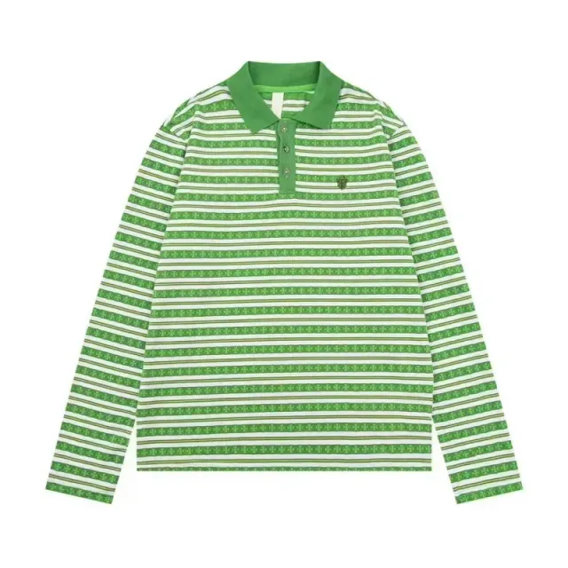Polo Ralph Lauren Polo Shirt Striped with Floral Motif