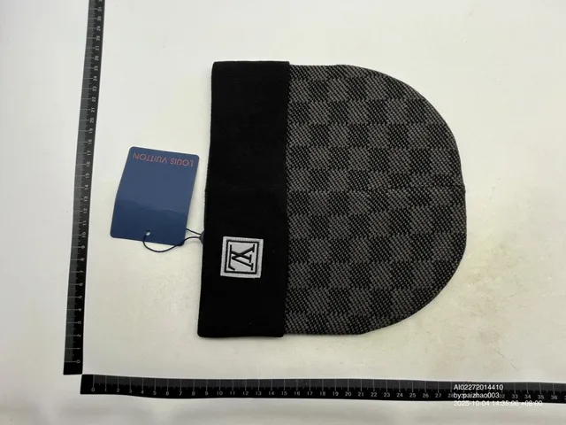 Louis Vuitton Knit Beanie Monogram Check