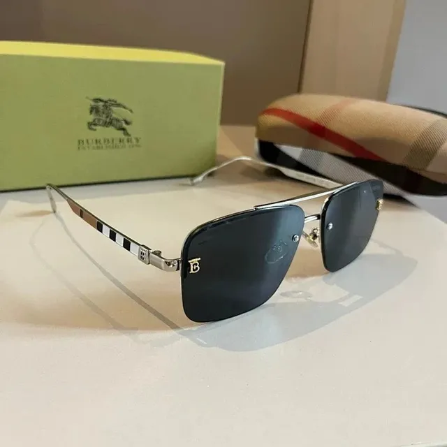 Burberry Square Aviator Sunglasses