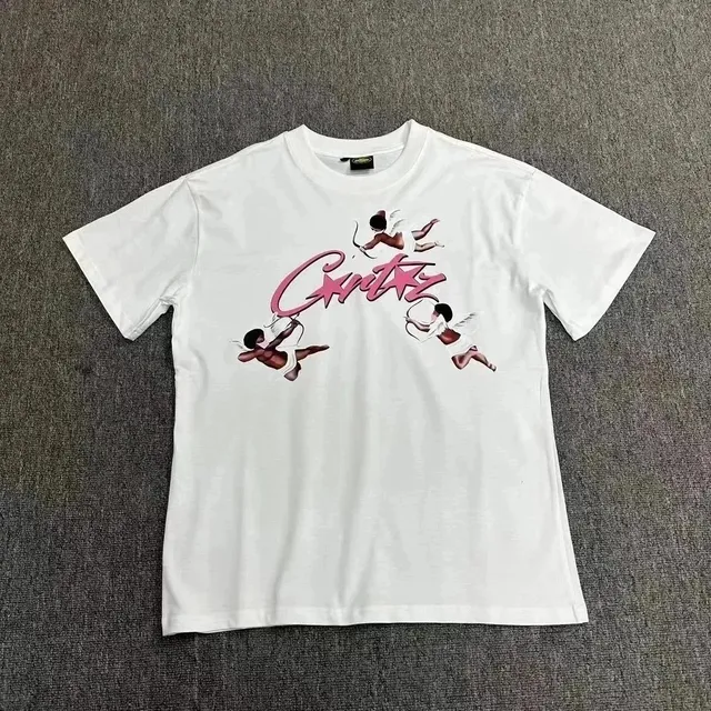 Corteiz Tee Pink Cupid Graphic