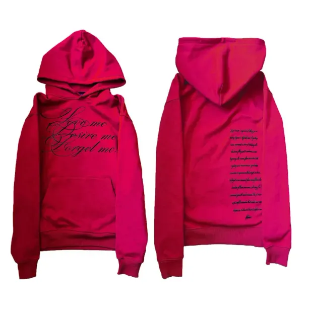 Fear of God Hooded Sweatshirt Script Print