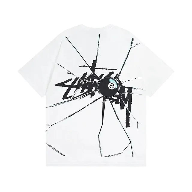 Stüssy Graphic Tee 8-Ball Shattered Glass