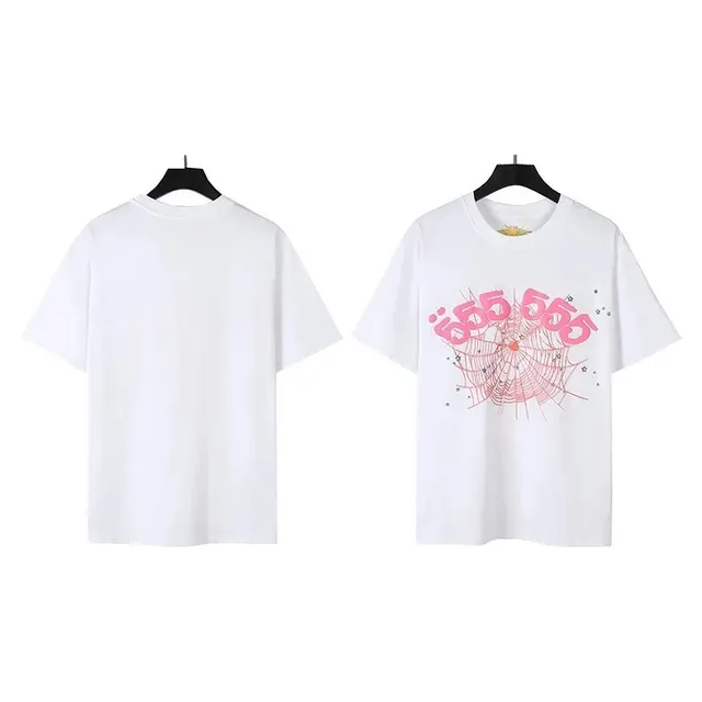 Sp5der Graphic Tee Spiderweb Print