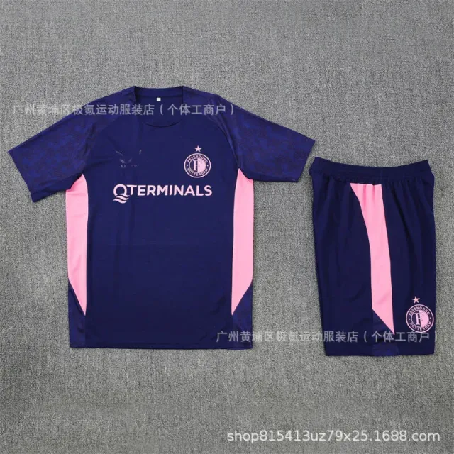 2526 short sleeve feyenoord royal blue