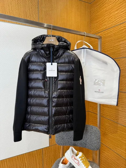 Moncler Hybrid Puffer Jacket Dior Collaboration