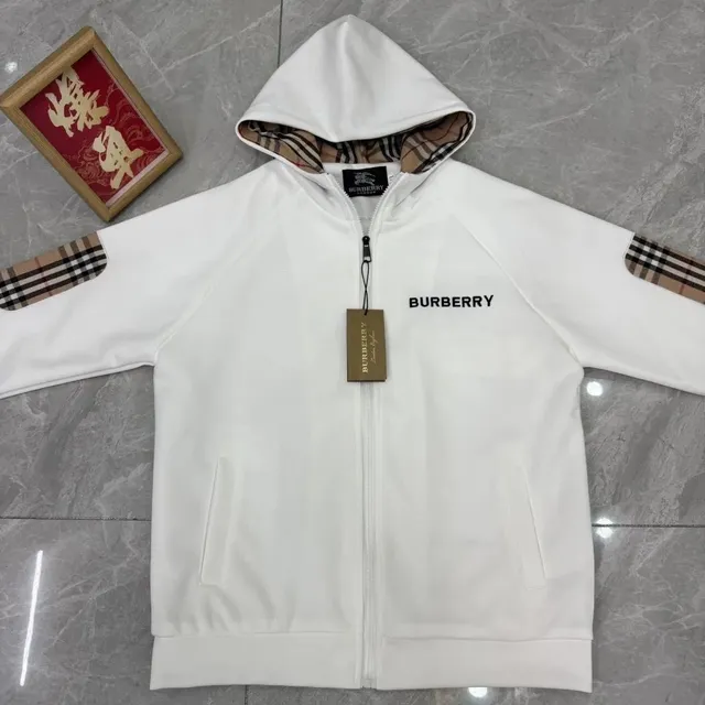 Burberry Zip-Up Hoodie