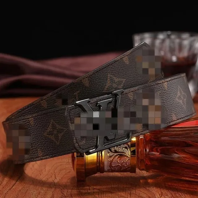 Louis Vuitton Monogram Belt LV Buckle