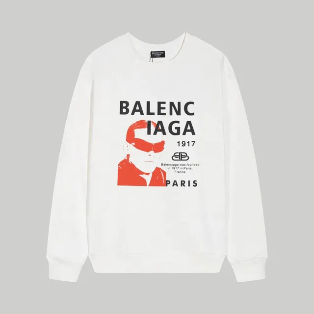 Balenciaga Crewneck Sweatshirt 1917 Print