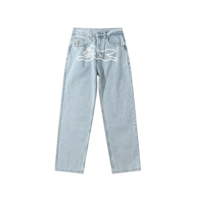 Icecream Jeans Shark Outline