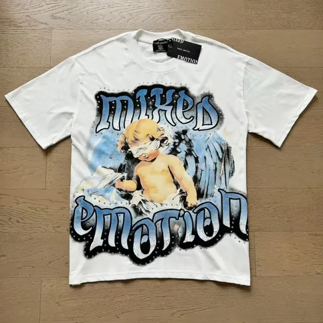 Graphic Tee Mixed Emotion Print