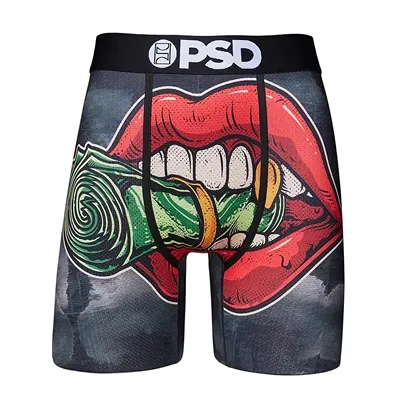 PSD Boxer Brief Lips and Money Print