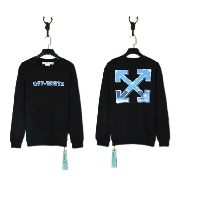 Off-White Crewneck Sweatshirt Icy Arrow Logo