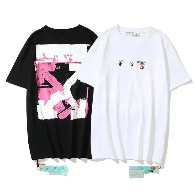 Off-White Graphic T-Shirt Painted Arrow / Small Logo