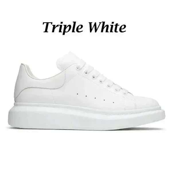 Alexander McQueen Oversized Sneaker Triple White