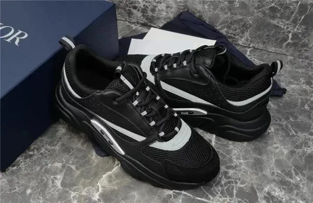 Dior B23 Low Black White