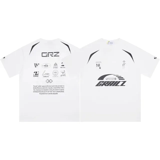 Graphic Tee Multi-Logo Print