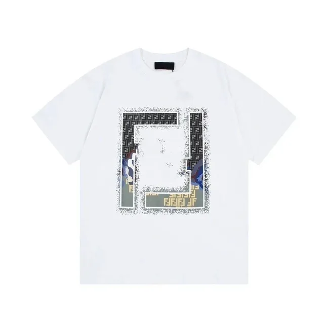 Fendi Graphic T-Shirt FF Logo Print