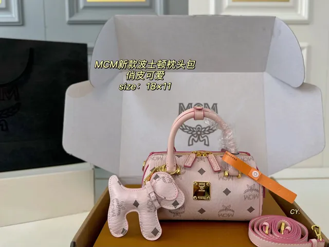 MCM Bolsa Mini Visetos Print