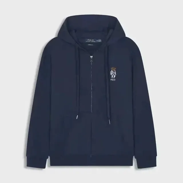 Polo Ralph Lauren Zip-Up Hoodie Polo Bear Embroidery
