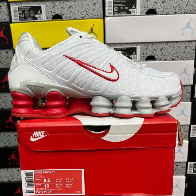 Nike Shox TL White/Red