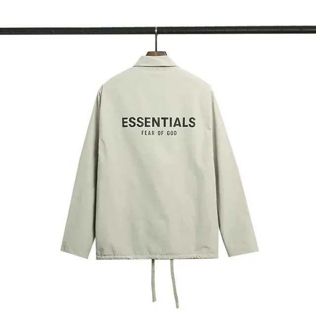 Fear of God Essentials Coach Jacket Essentials Logo Back