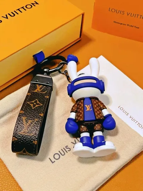 Louis Vuitton Kaws Rabbit Keychain Monogram