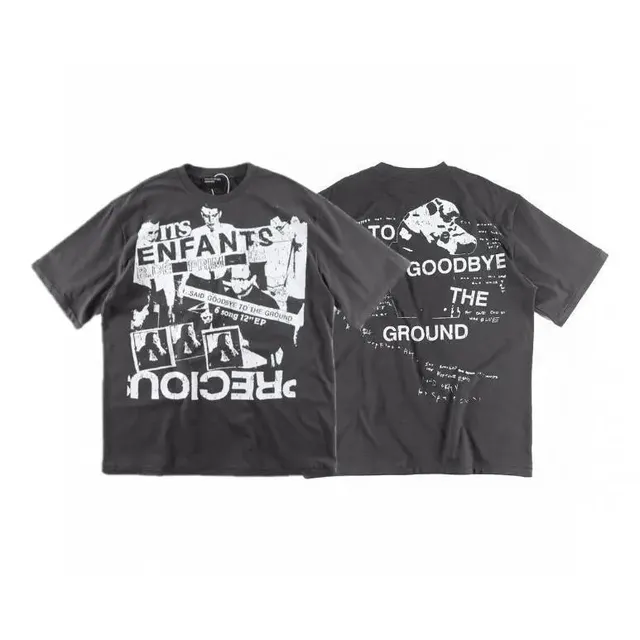 Enfants Riches Déprimés Graphic T-Shirt Goodbye To The Ground Print