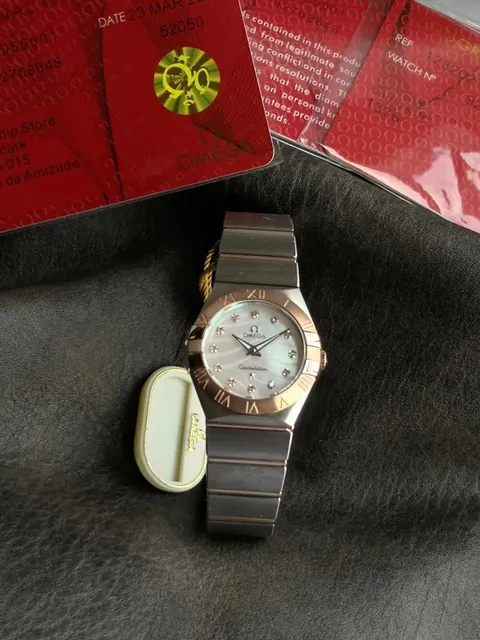 Omega Constellation Diamond Dial