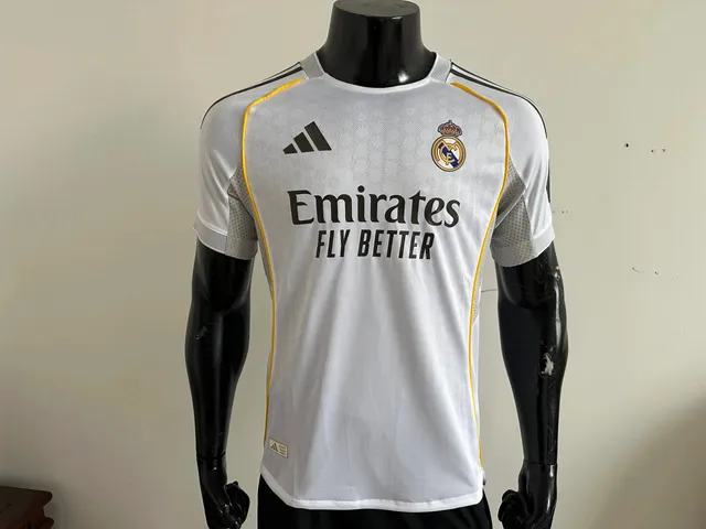 Adidas Real Madrid Home Jersey Emirates Fly Better