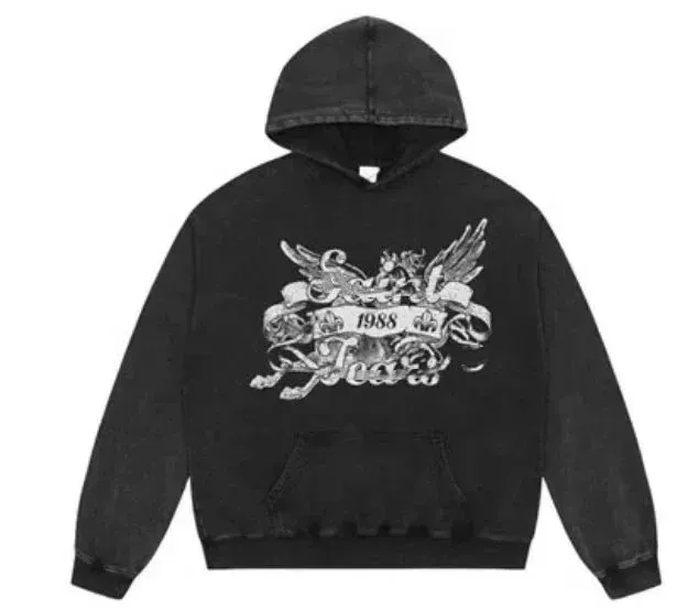 Fear of God Graphic Print Hooded Sweatshirt