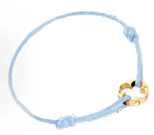 Louis Vuitton Chain Bracelet Ceramic and Gold-Tone