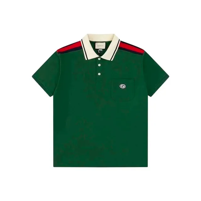 Gucci Polo Shirt Web Stripe Collar