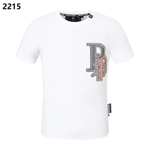 Philipp Plein Logo T-Shirt Crystal-Embellished PP