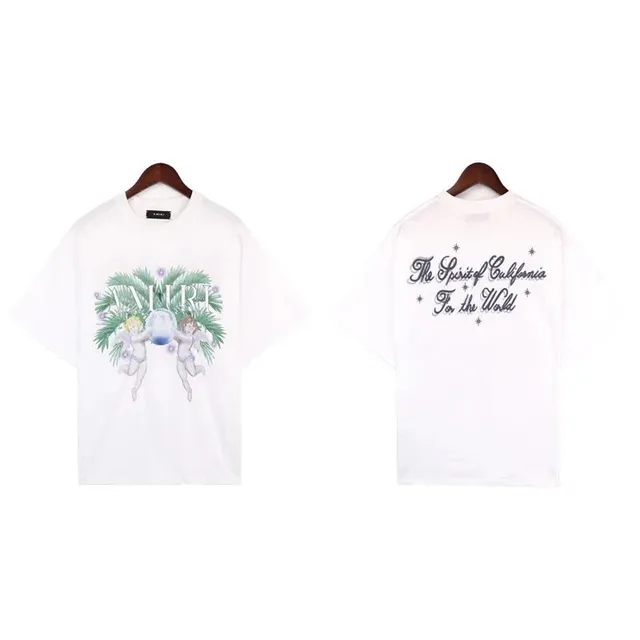 Amiri Graphic Tee Angel Print