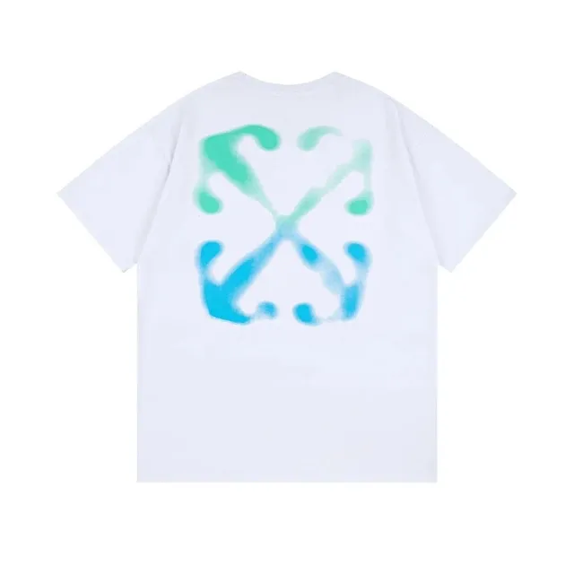 Off-White Arrow Graphic Tee Spray Paint Arrow