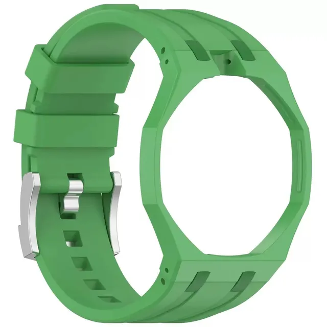 Richard Mille RM 011 Green Rubber Strap
