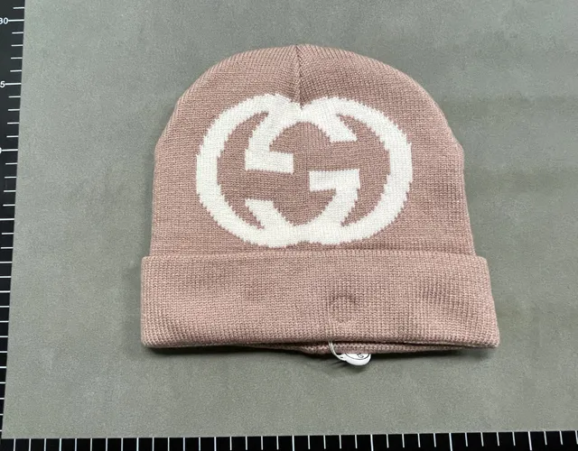 Gucci Knit Beanie GG Logo