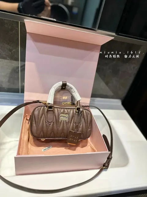 Miu Miu Cassette Quilted Leather