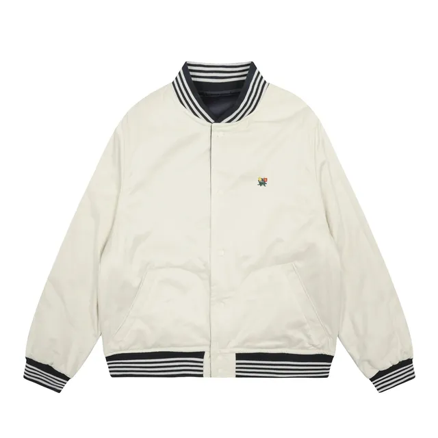 Gallery Dept. Varsity Jacket Rose Embroidery