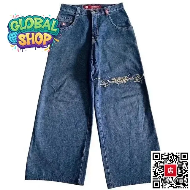 Levi's Wide-Leg Jeans Embroidered Thigh