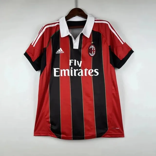 Adidas AC Milan Home Jersey Fly Emirates