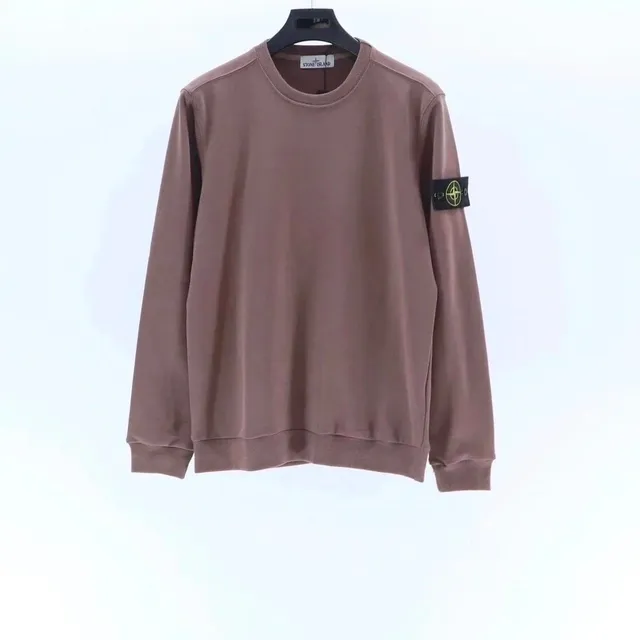 Stone Island Crewneck Sweatshirt Classic Logo Patch
