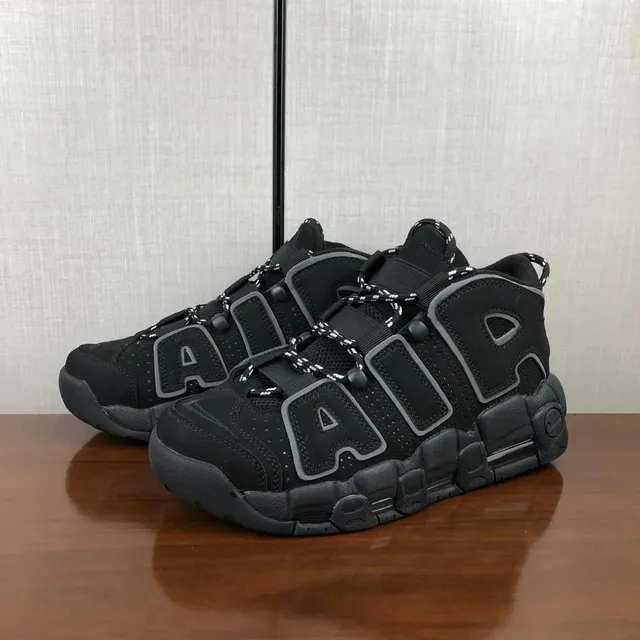 Nike Air More Uptempo Triple Black