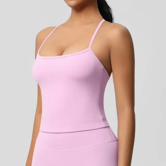 7107 vest-sakura pink