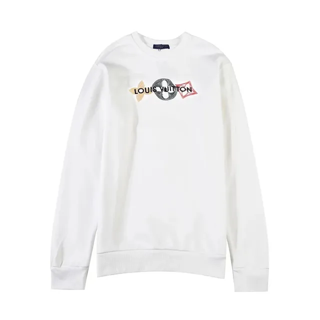 Louis Vuitton Crewneck Sweatshirt Multicolor Logo Embroidery